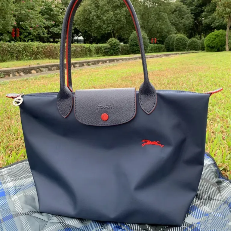 کیف توت Longchamp 70 مدل گلدوزی سالگرد، کیف دوشی، کیف دستی، کیف مامان، مناسب استفاده روزانه با ظرفیت بالا