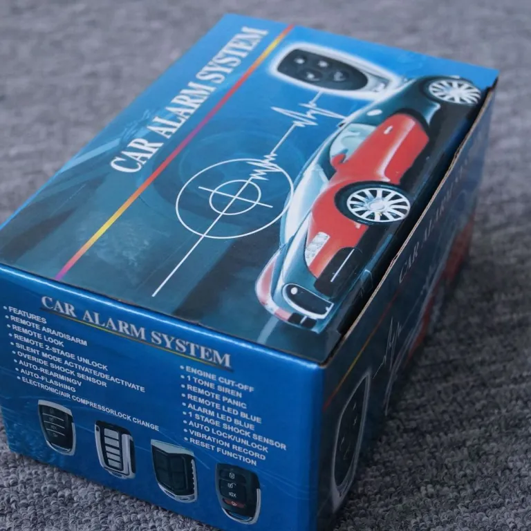 دزدگیر خودرو مدل آمریکای جنوبی برای فروشگاه‌های اینترنتی، سیستم ضدسرقت car alarm مناسب آمازون، علی‌اکسپرس و ایبی