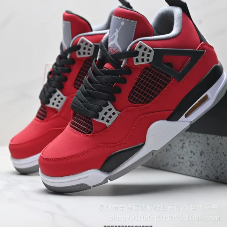کفش بسکتبال فرهنگی رترو اسپرت Air Jordan 4 Retro AJ4 میان‌قد