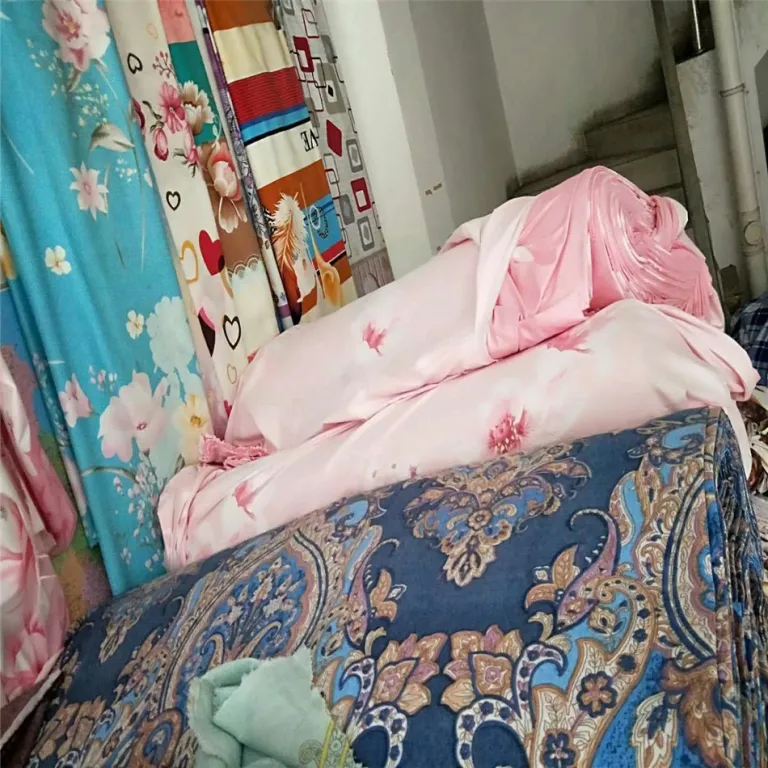 پارچه درجه دو چاپی موجودی کارخانه، پارچه پنبه اکولوژیک و کشمیر گیاهی، پارچه بزرگ به صورت کیلویی عمده