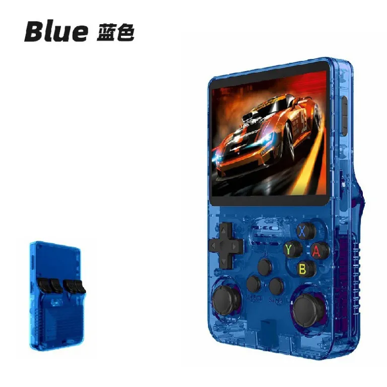 کنسول بازی جدید R36S کنسول دستی با کیفیت تصویر بالا 3D دارای دو جوی‌استیک، شبیه‌ساز GBA و آرکید، بازی King of Fighters