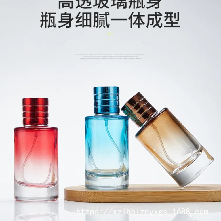 عمده موجودی آماده اسپری قابل حمل 20ml-100ml بطری تقسیم‌کننده عطر بطری عطر بطری اسپری مسافرتی بطری شیشه‌ای