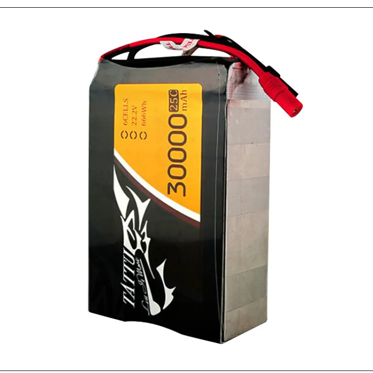 باتری لیتیومی پهپاد TATTU22000mAh قابل شارژ، برند گریس 16000 22.2V