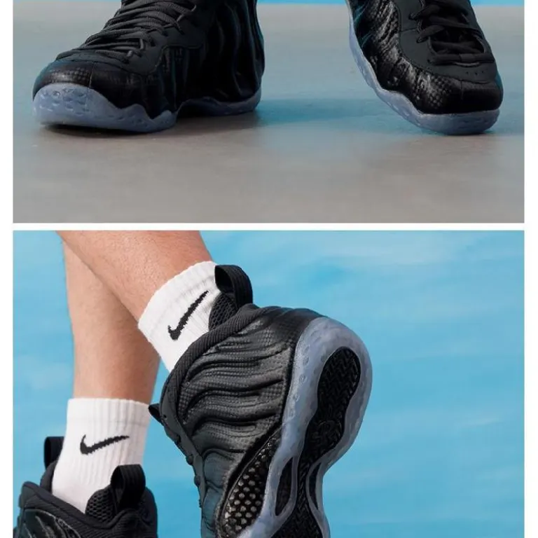 کفش مردانه Nike AIR FOAMPOSITE ONE ساق کوتاه مقاوم در برابر سایش، کفش ورزشی شیک و راحتی برای استفاده روزمره