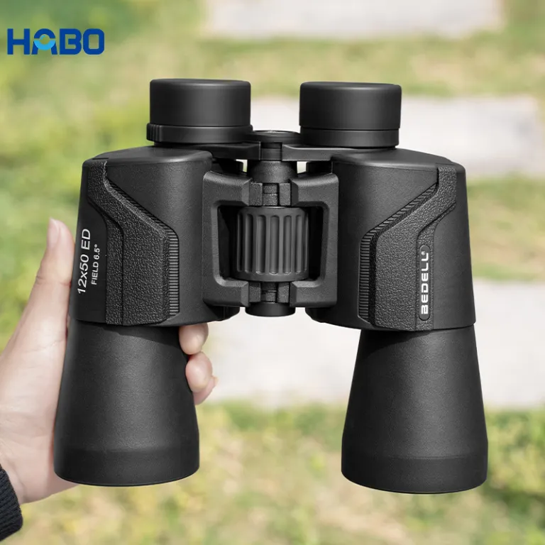 دوربین دوچشمی ED 12X50 با بزرگنمایی بالا و چشمی بزرگ، مناسب فضای باز، عمده و پخش زنده