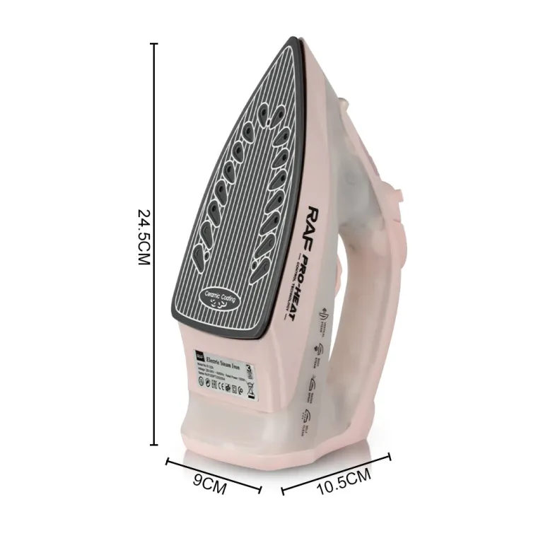 اتو بخار دستی خانگی استاندارد اروپا، اتوی قابل حمل کوچک 1200W عمده دستگاه بخار ایستاده