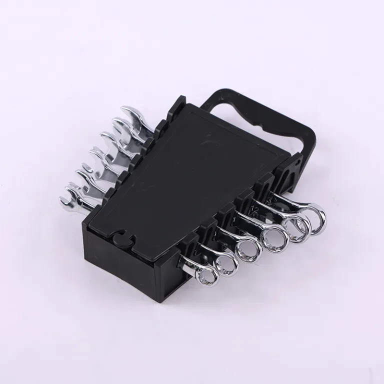 مجموعه آچار تخت و رینگی آینه‌ای 12 تکه دوکاره تعمیرات خودرو و مکانیکی 8-24mm