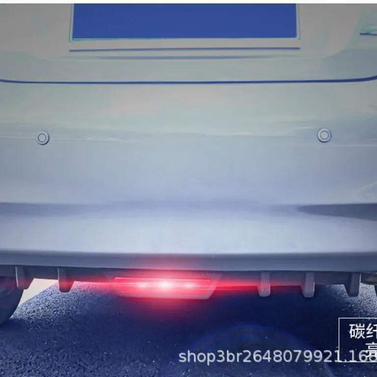 دیفیوزر سپر عقب یونیورسال خودرو با چراغ، اسپویلر کوسه‌ای با چراغ LED