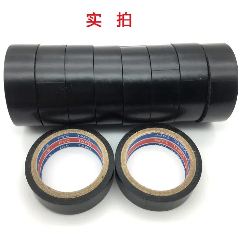 15m متر 5 متر نوار چسب برق PVC مقاوم در برابر سرما 16mm عرض 18mm عرض 23mm عرض پهن مشکی قرمز زرد آبی سبز