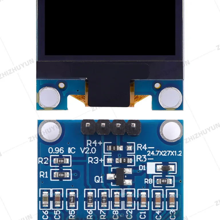 ماژول نمایشگر OLED رزولوشن 12864 0.91/0.96/1.3/1.54 اینچ IIC/SPI 4-7 پین