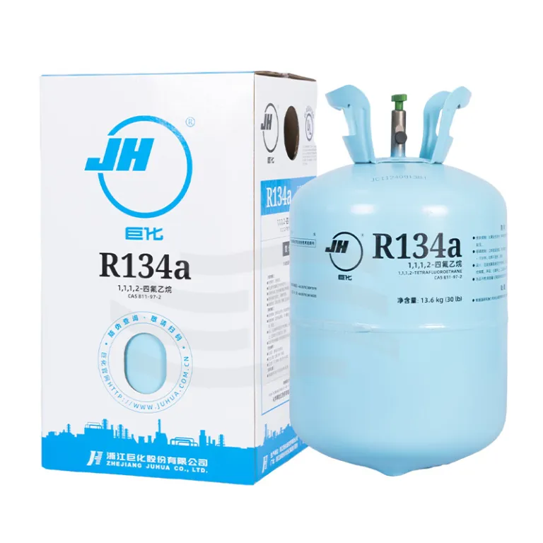 مبرد جوهوا R134a وزن خالص 13.6kg گاز کولر خودرو 22.7kg