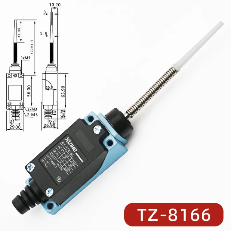 ME-8108 کلید محدودکننده خودبازگشت میکروسوئیچ تماسی محدودکننده TZ-8101 کلید مسیر