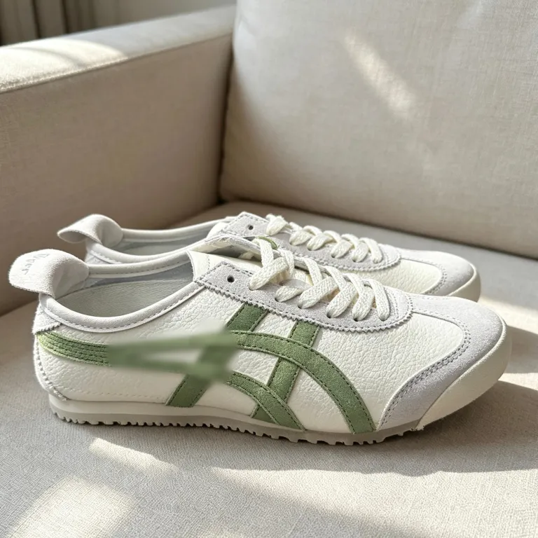 کفش راحتی اسپرت کلاسیک Onitsuka Tiger MEXICO66 مناسب پیادهروی و استفاده روزمره، شیک و همهپسند مدل آگانو