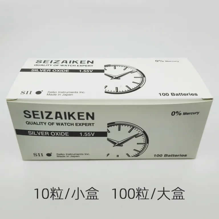 باتری سکهای ساعت SEIZAIKEN 371/SR920SW اکسید نقره وارداتی برای ساعت کوارتز