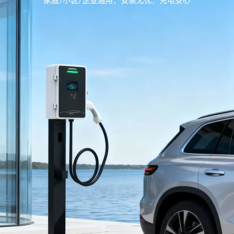 3C دارای گواهینامه 7kW شارژر AC خانگی خودروی برقی انرژی نو شارژر آهسته 220V32A تجاری
