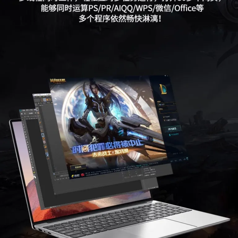 لپ‌تاپ جدید 15.6 اینچی Core i9 N5095 مناسب کسب‌وکار، تماشای فیلم، بازی و اینترنت صادراتی
