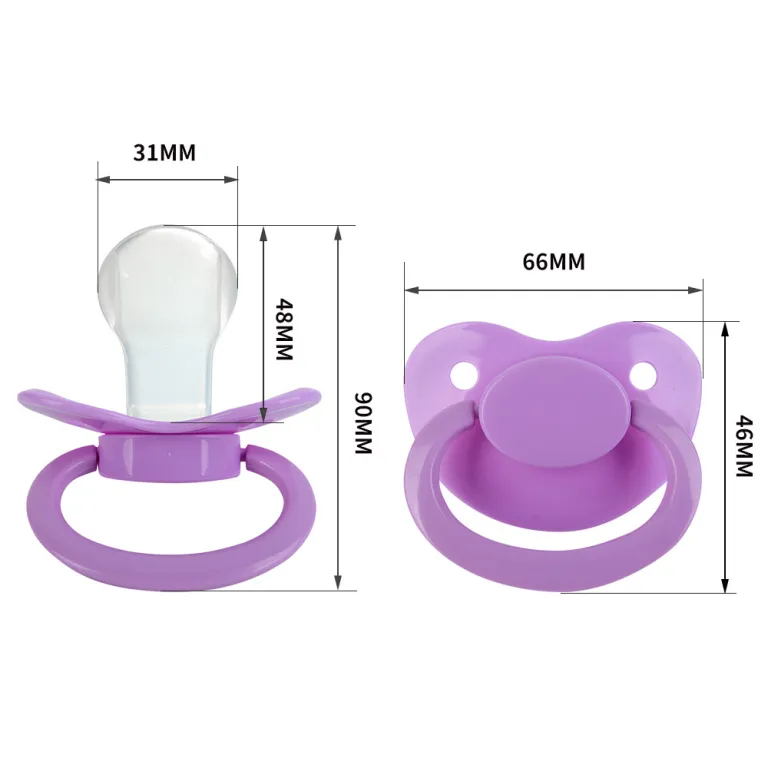 پستانک بزرگسال ABDL با کیفیت بالا، طرح اروپایی، مناسب نوزاد و کودک