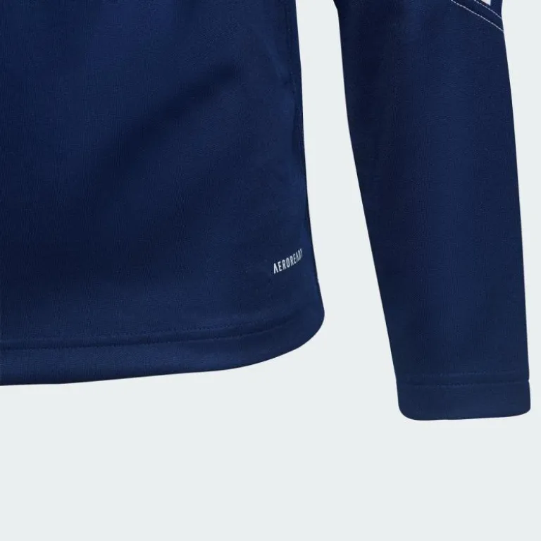 کاپشن ورزشی بچه‌گانه adidas یقه‌گرد راه‌راه راحت و شیک