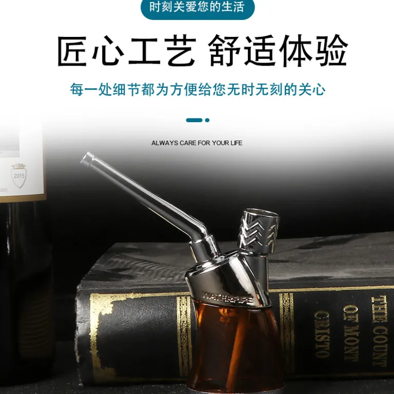 قلیان و پیپ آبکی دوکاره خلاقانه با فیلتر چندگانه، سالم و قابل شستشو، فروش عمده مستقیم از کارخانه
