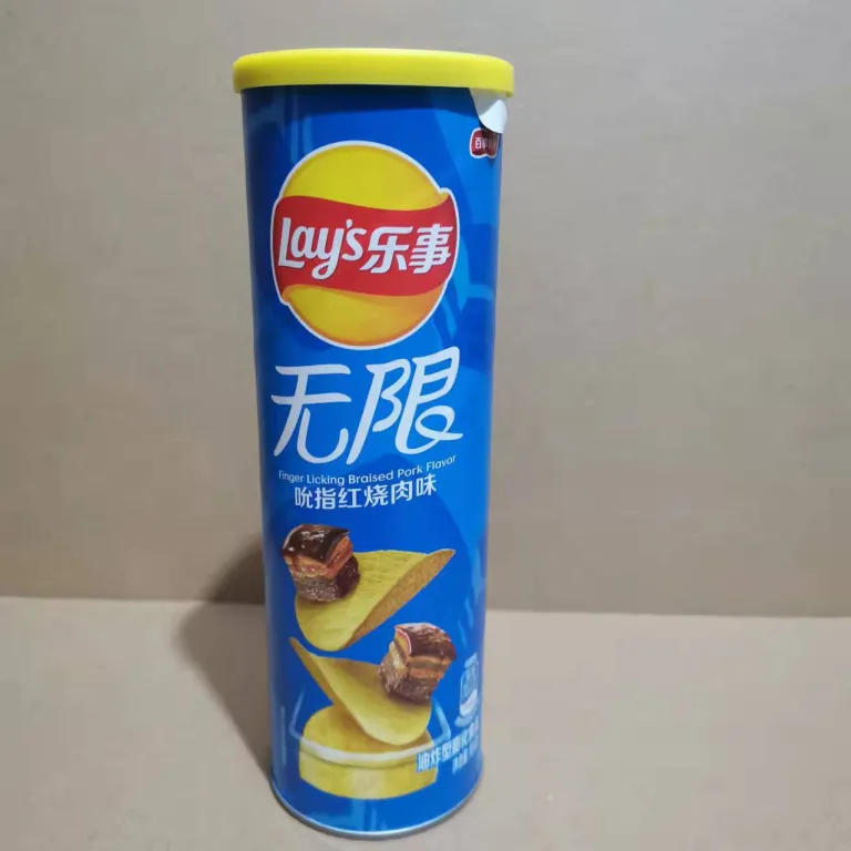 چیپس سیب‌زمینی لِی‌س 104g*24 بسته‌بندی سطلی، بسته هدیه تنقلات، عمده مواد غذایی، ارزان و به‌صرفه، مجموعه کامل تنقلات