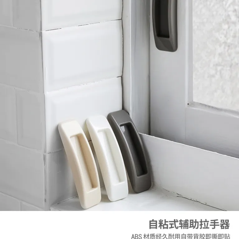 دستگیره کمکی چسبی مستطیلی درب و پنجره، دستگیره چندکاره یخچال و کابینت، پرفروش Wish و آمازون