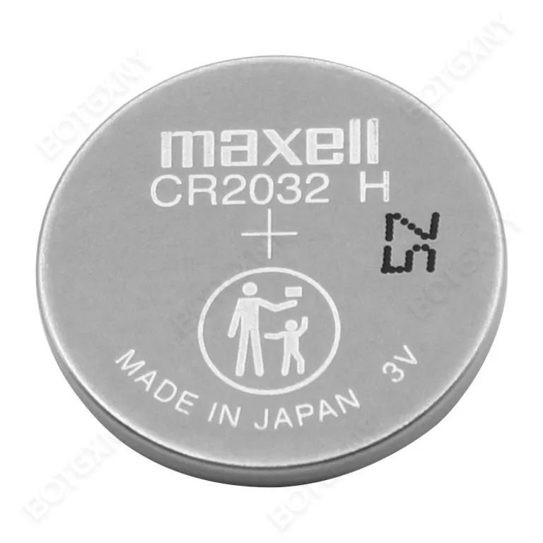 نمایندگی Maxell ژاپن CR2032H باتری دکمه‌ای Maxell 240mah ظرفیت بالا