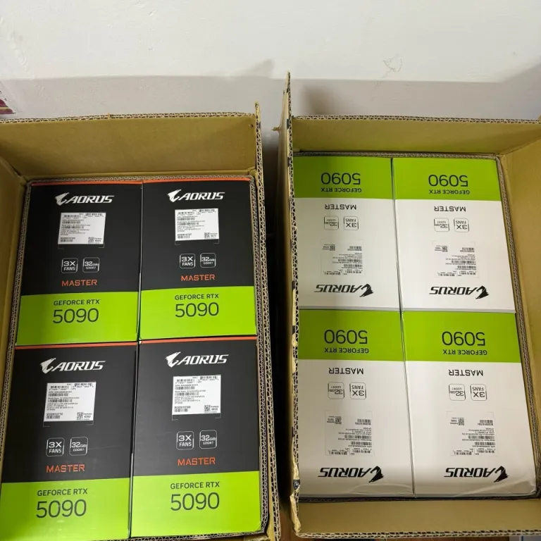 کارت گرافیک گیمینگ از برندهای گیگابایت، ایسوس، اماسآی، زوتاک و پالیت RTX5090 5090 مدلهای Night God، Eagle، Demon و Super Dragon