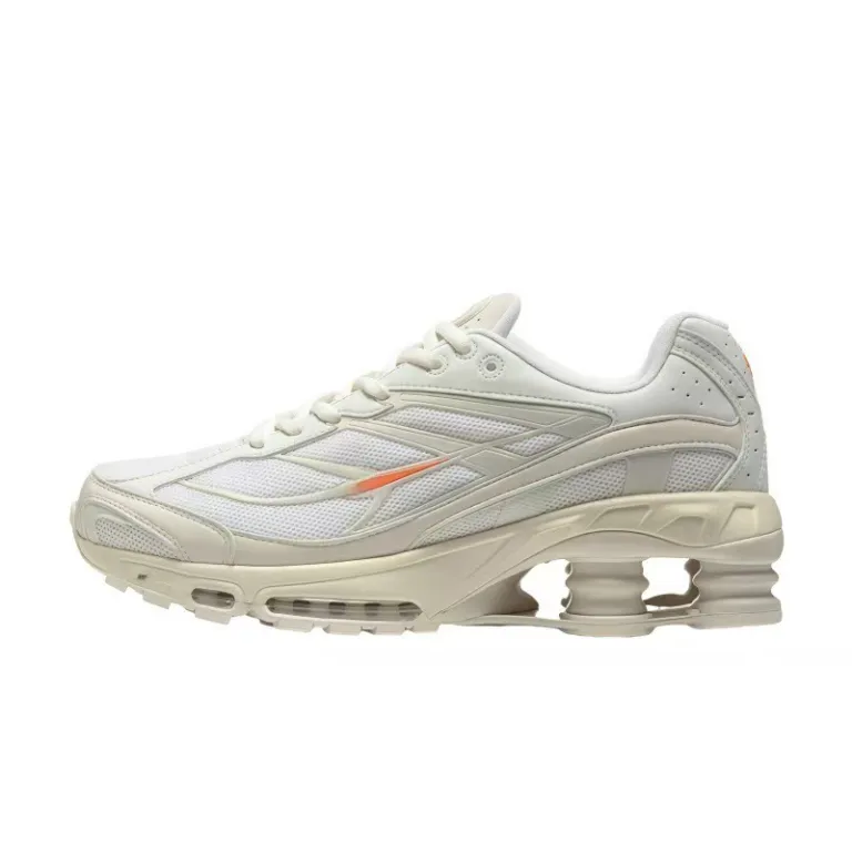 کفش رانینگ ریباک Reebok با بالشتک هوا Shox توری تنفس‌پذیر ضربه‌گیر و کفی بلند زنانه و مردانه