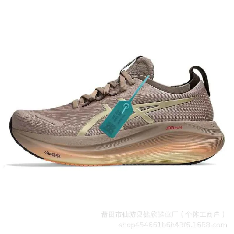 کفش دویدن مردانه آسیر GEL-NIMBUS 27 اصل خالص پوتیان با ضربه‌گیری، پشتیبانی، بازگشت انرژی و سرعت