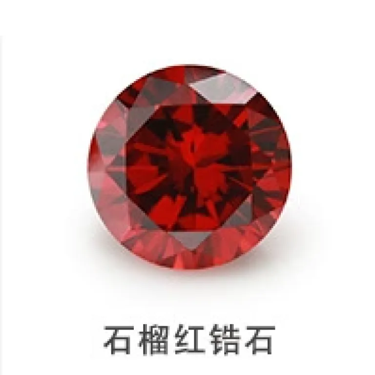 3x3~10x10mm سنگ زیرکونیا اوژو نگین الماس بدلی لوازم DIY مربع قهوه‌ای