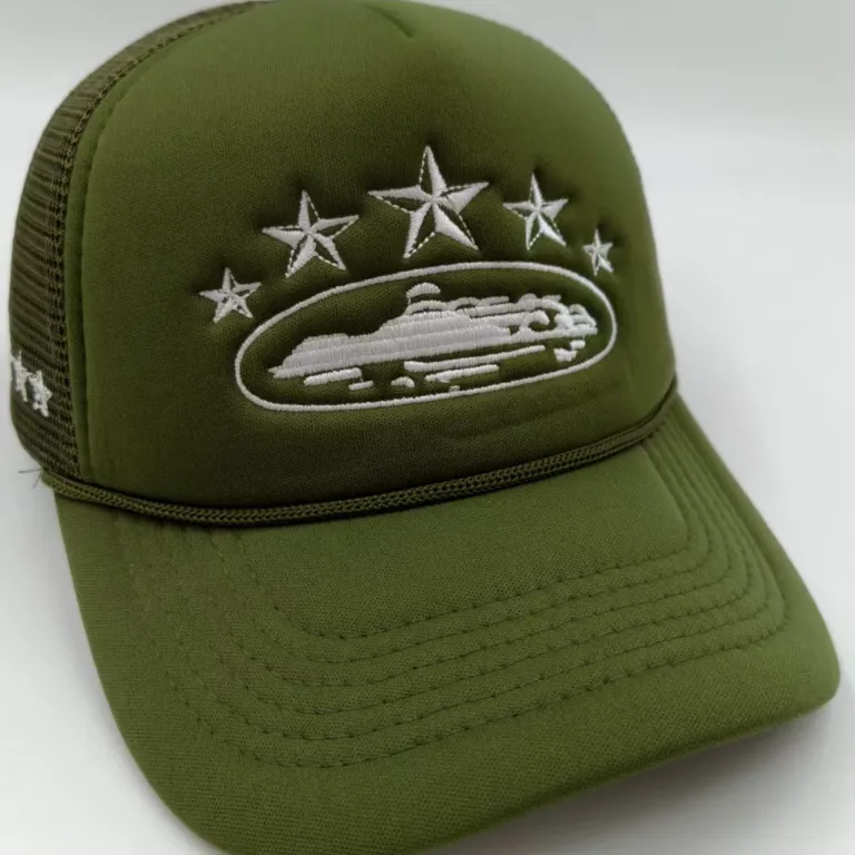 کلاه کامیون‌دار آمریکایی Corteiz 5 Starz Alcatraz Trucker 2023 مدل جدید