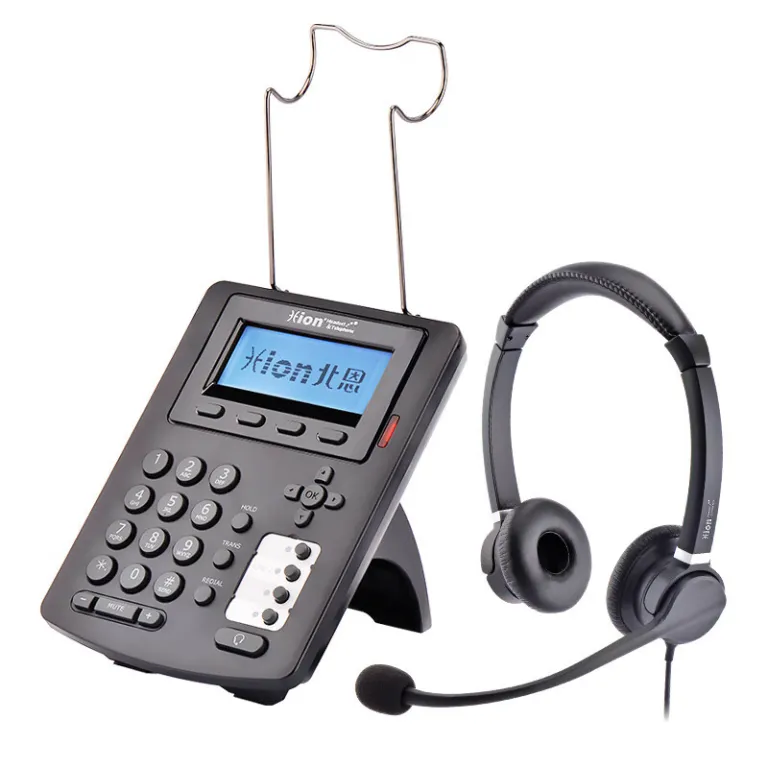 تلفن IP هدست HION S320P/S900 مرکز تماس اپراتور پشتیبانی مشتری شبکه SIP