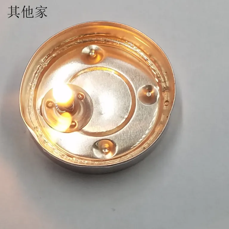 شمع چایخوری گرد بدون دود عمده کارخانه‌ای 2 ساعته 50 عددی مناسب هتل، عروسی، ولنتاین، تولد و ابراز عشق