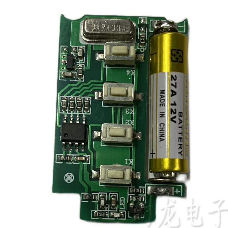ریموت کنترل T19 با قابلیت یادگیری کد برای جک پارکینگی، درب کرکره‌ای و درب ریلی T18، دسته کپی 433