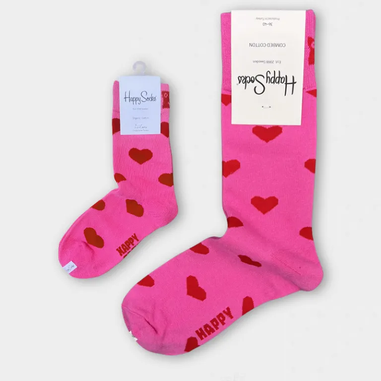 جوراب بچگانه HappySocks طرح کارتونی ساق متوسط مدل هایپی مناسب دختر و پسر برای استفاده بیرون از منزل طرح بامزه عمده و خانوادگی