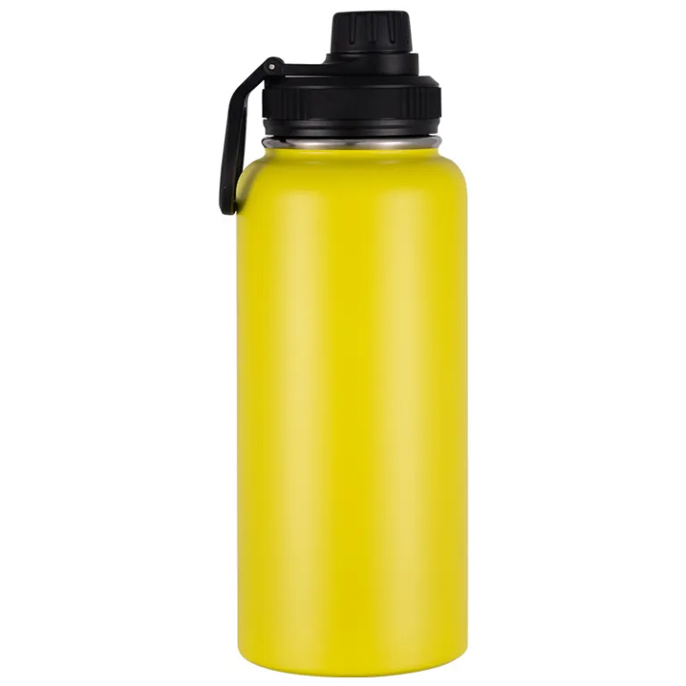 قمقمه ورزشی استیل 304 مخصوص فضای باز و کوهنوردی، 32oz با ظرفیت بالا، وکیوم و مناسب خودرو