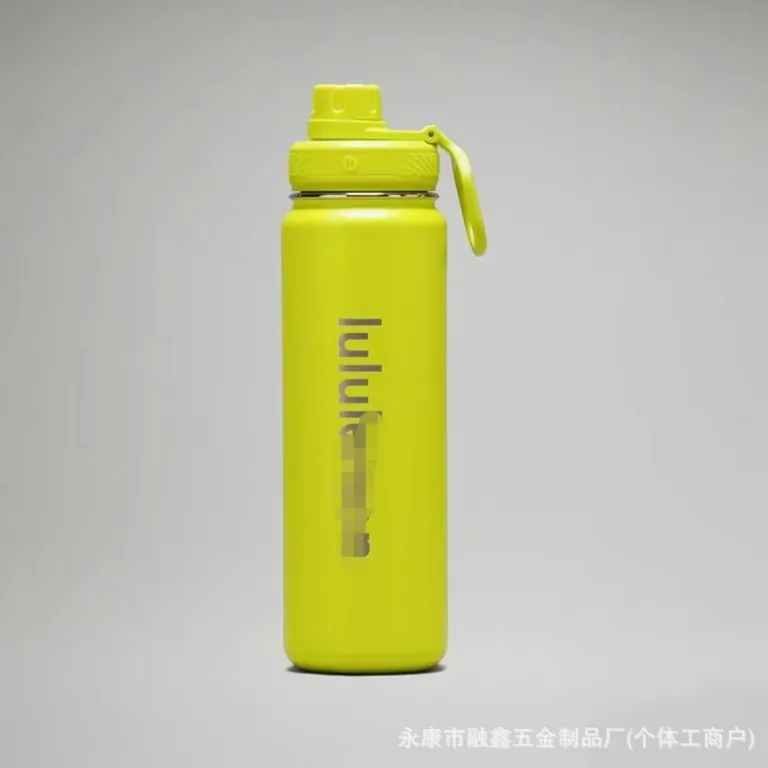 بطری آب ورزشی BacktoLife مشابه lululemon 710ml قمقمه سفری و یوگا