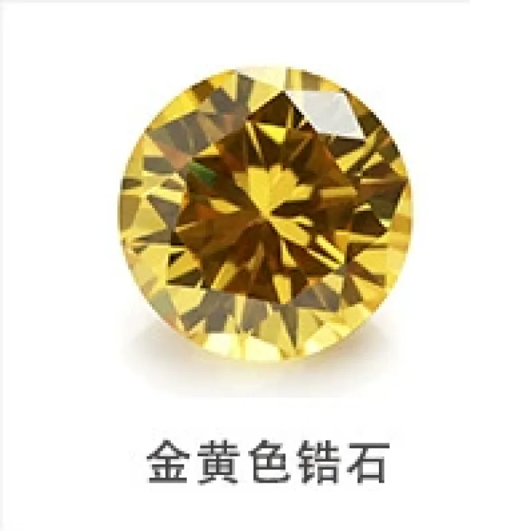 3x3~10x10mm سنگ زیرکونیا اوژو نگین الماس بدلی لوازم DIY مربع قهوه‌ای