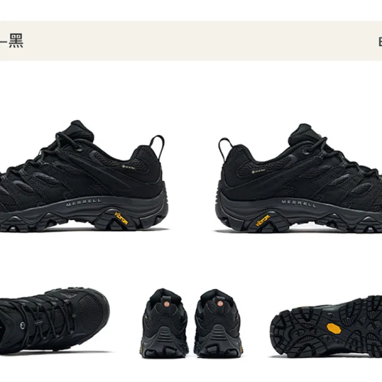 کفش پیاده‌روی ضدآب MERRELL MOAB 3 SYN GTX کوهنوردی با زیره عاج‌دار و مقاوم مدل پاییزه