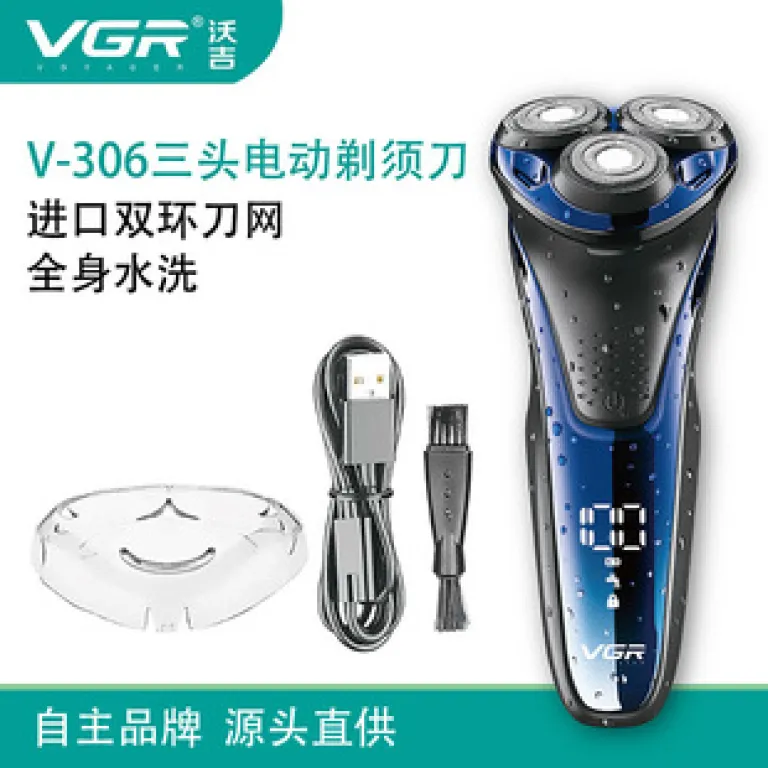 VGR V-030 ماشین اصلاح موی شارژی USB مخصوص مدل موی پومپادور، مناسب صادرات و اصلاح سر