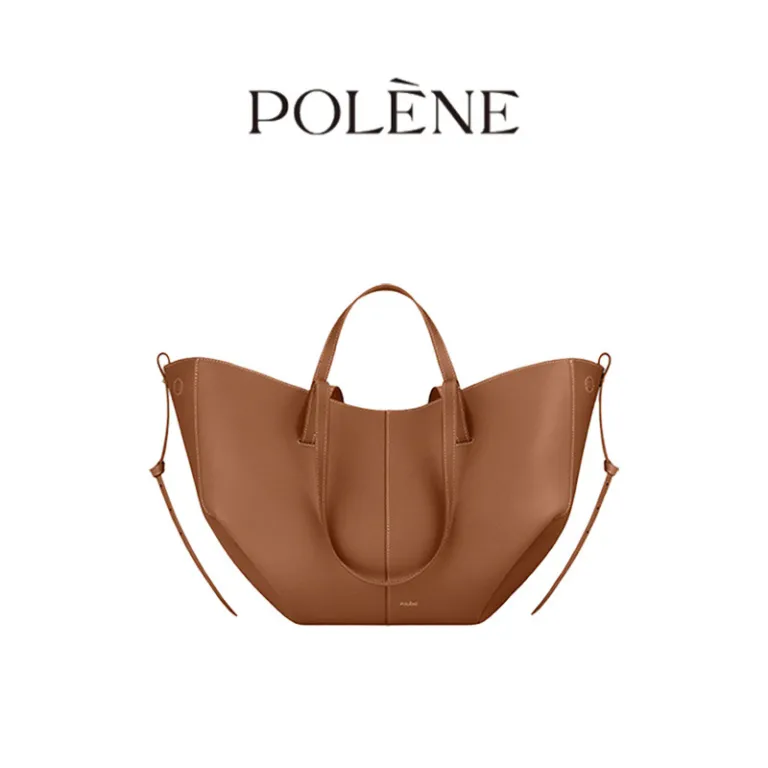 کیف توت کراس‌بوردر مدل بال‌دار polene مدل جدید Cyme کیف دوشی چرم گاوی کیف دستی گنجایش بالا