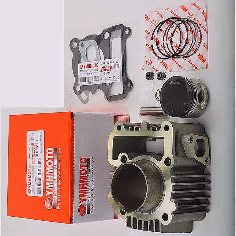 پیستون JYM110-B-3H-9E، کیت سیلندر، رینگ پیستون و واشر تعمیراتی مناسب برای F8 لینگیا JS110 و فوفا JY110