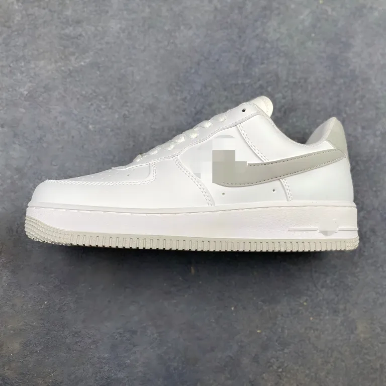 AF1‘07 کفش کتانی ساق کوتاه / کفش راحتی، دوخت لبه‌دار با جعبه اصلی و کفی هوا کامل