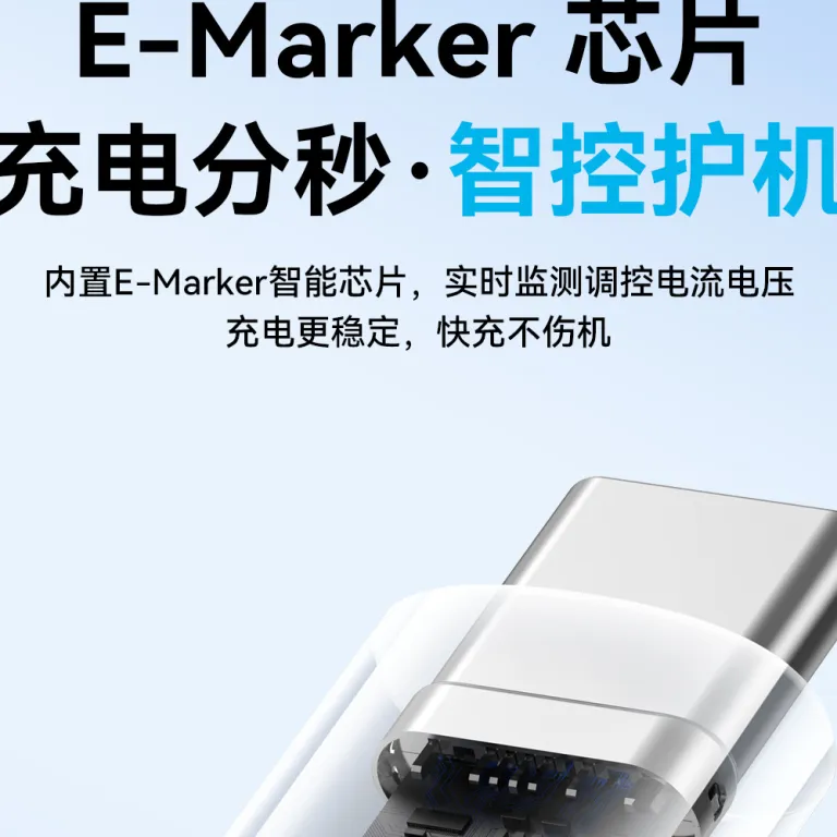 کابل شارژ سریع Anker بافته شده PD100W نایلونی تایپ C برای اندروید A8756-A8757-A8758