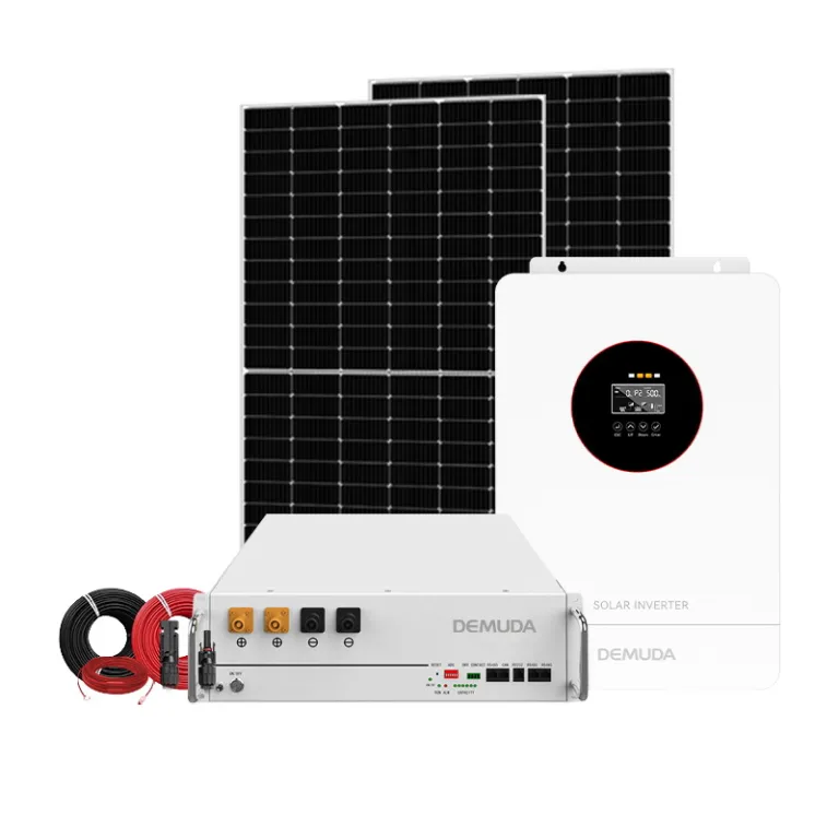 سیستم تولید برق خورشیدی آماده تحویل 5.5KW خانگی 220v فتوولتائیک کامل خارج از شبکه 5-20kw