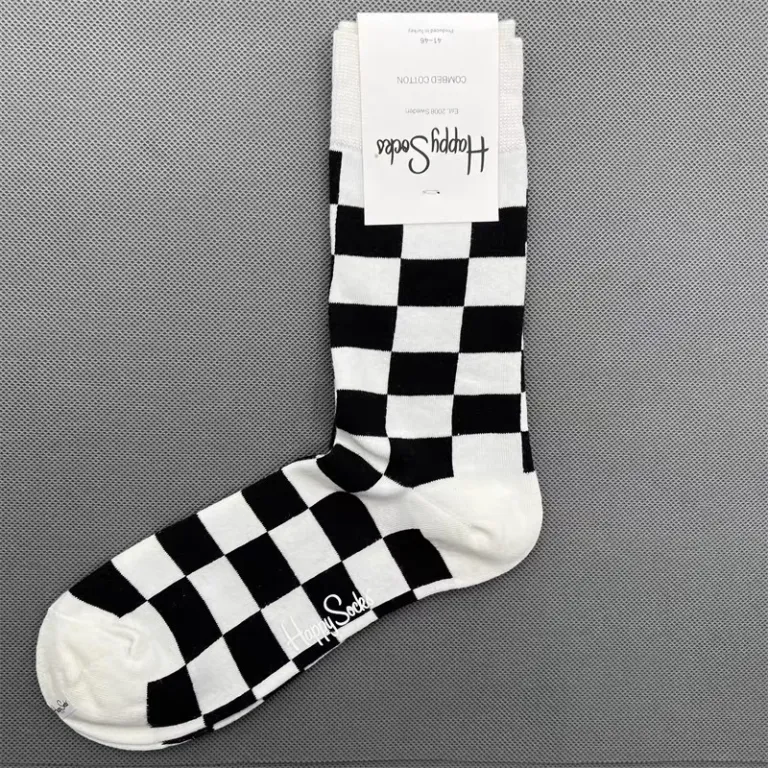 جوراب رنگی HappySocks مردانه طرح کارتونی فانتزی اینستاگرامی ساق‌متوسط بیرونی خیابانی