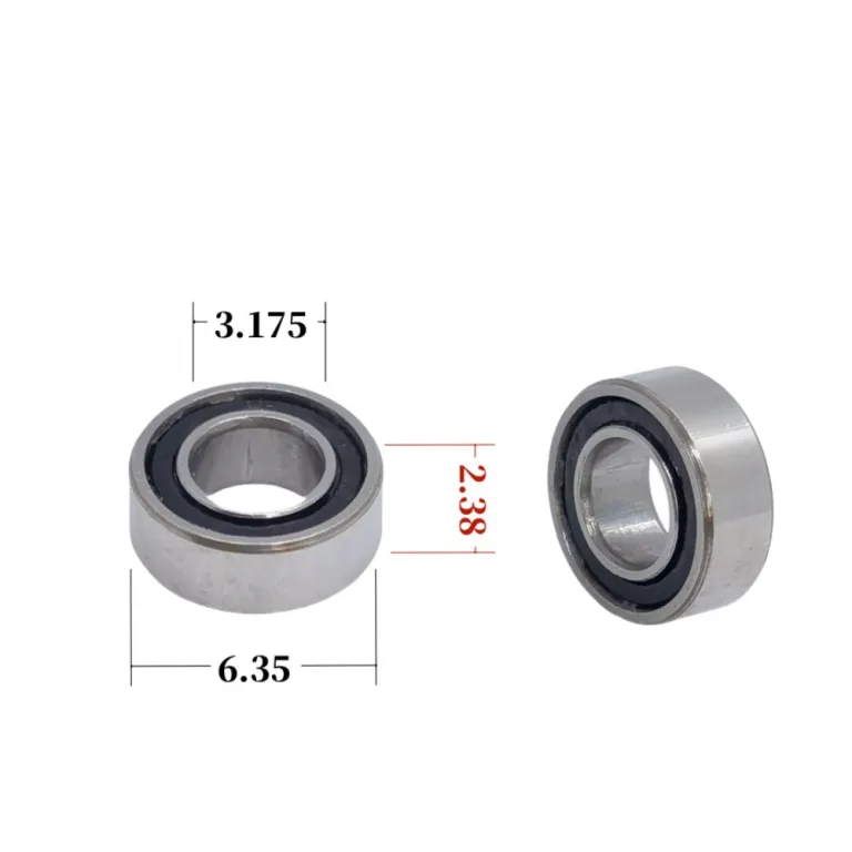 SR144TLZN بلبرینگ پرسرعت هندپیس دندانپزشکی 8 گلوله سرامیکی 55 بلبرینگ بی‌صدا ده هزار دور سازگار با هندپیس NSK