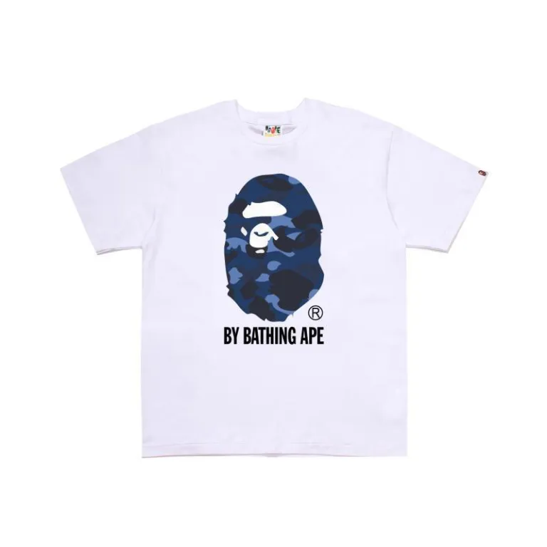 تی‌شرت BAPE تابستانی طرح سر میمون استتاری مردانه و زنانه استایل ژاپنی موجودی عمده