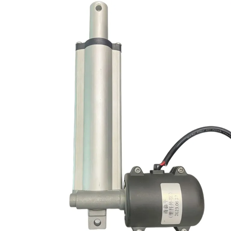 12V میله تلسکوپی برقی موتور بازکننده درب هود آشپزخانه عملگر خطی موتور فشار DC کم‌ولتاژ کم‌صدا