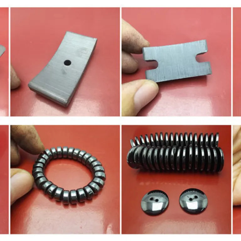 آهنربای فریت حلقه‌ای بزرگ بلندگو 100-60*15mm آهنربای معمولی برای جمع‌آوری میخ و آهن در کارگاه ساختمانی